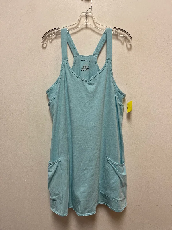 Athletic Dress By Clothes Mentor In Blue, Size: Xl