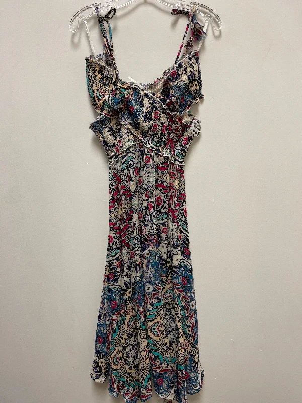 Dress Casual Maxi By Anthropologie In Multi-colored, Size: Sp