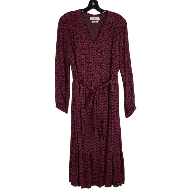 Dress Casual Maxi By Clothes Mentor In Purple, Size: L